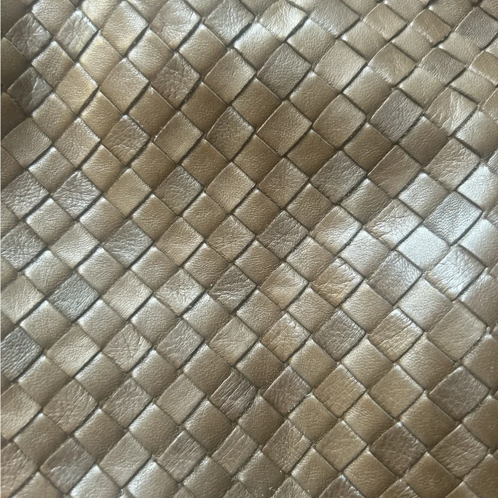 Bottega Veneta Chocolate Brown Intrecciato Leather Shoulder Bag Authentic - Picture 4 of 16